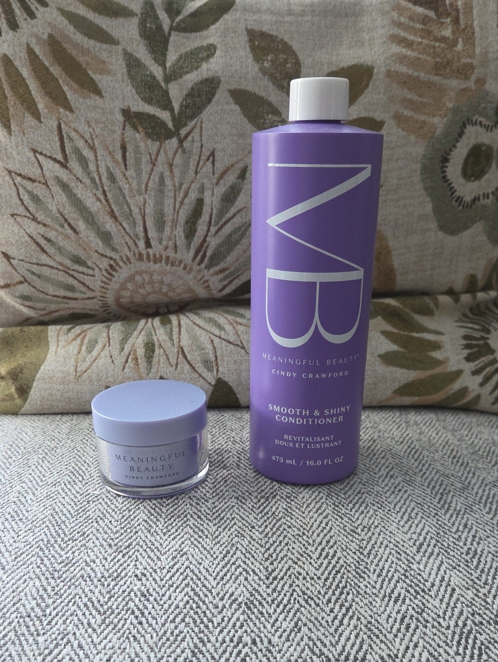 Meaningful Beauty Cindy Crawford Purple Conditioner & Cream Duo